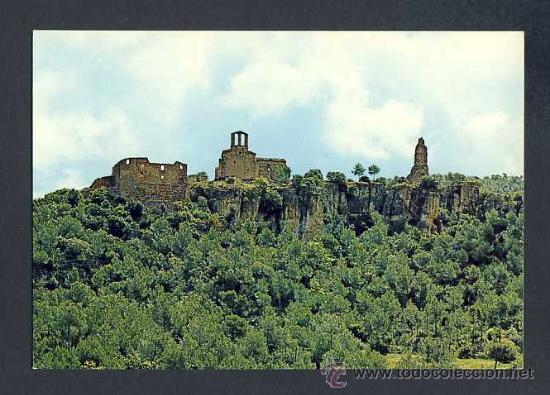 Postales: Postal de LA LLACUNA: Vista del Castell de Mager (Ed.Ancora num.5)