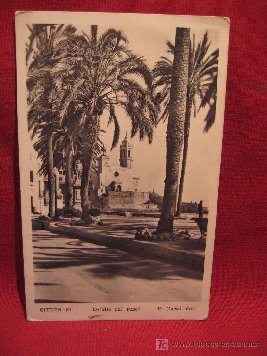Postales: SITGES - EL PASEO - Foto 1
