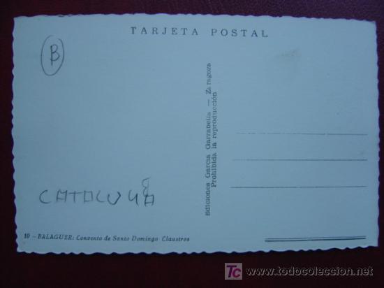 Postales: BALAGUER - Foto 2