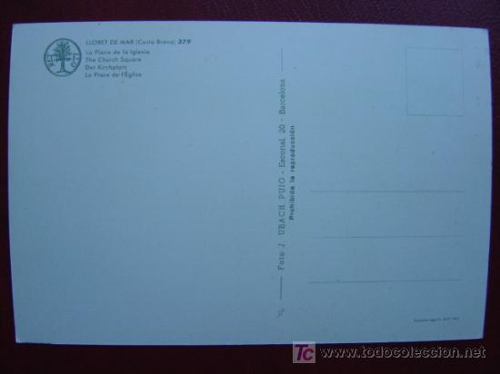 Postales: LLORET DE MAR - Foto 2