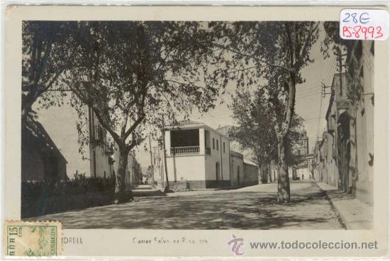 Postcards: (PS-8993)POSTAL FOTOGRAFICA DEL VENDRELL-CARRER SALVADOR REVENTOS EN LA ACTUALIDAD DEL MAR