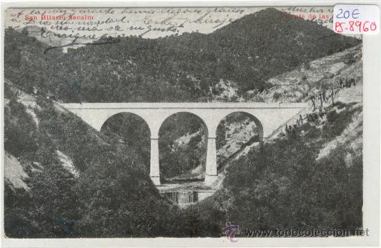 Postkarten: (PS-8960)POSTAL DE SAN HILARIO DE SACALM-PUENTE DE LAS COMAS
