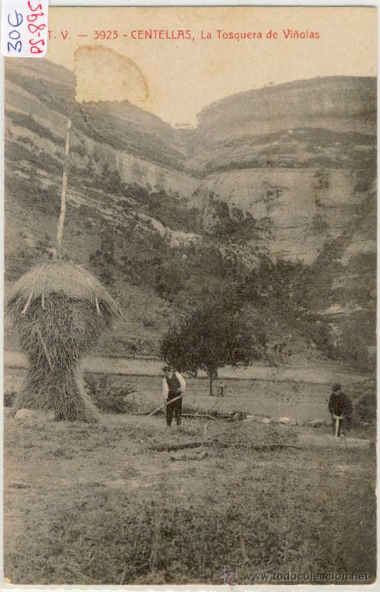 Postkarten: (PS-8952)POSTAL DE CENTELLAS-LA TOSQUERA DE VI&Ntilde;OLAS