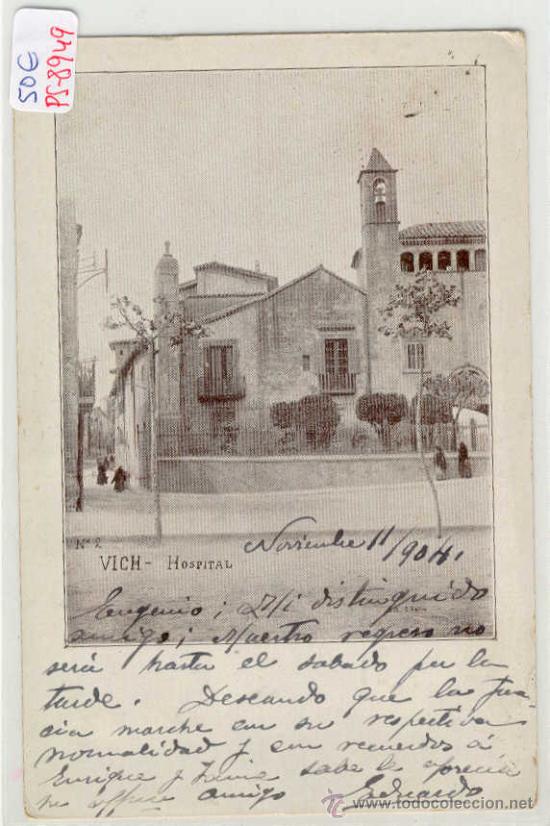 Postkarten: (PS-8949)POSTAL DE VICH-HOSPITAL