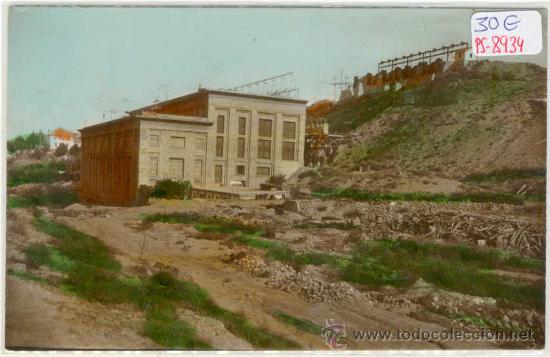 Postcards: (PS-8934)POSTAL FOTOGRAFICA COLOREADA DE AYTONA(LLEIDA)-CENTRAL ELECTRICA DE LA CANADIENSE