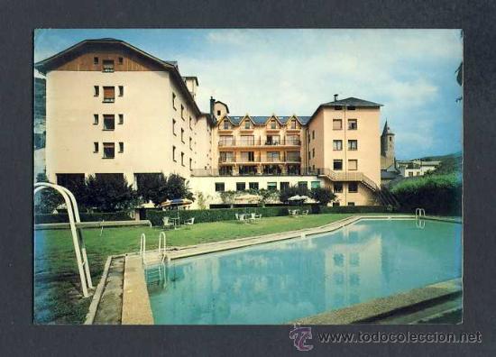 Postales: Postal de SORT (Lleida): Hotel Pessets (Ed.Publintel) - Foto 1