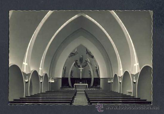 Postales: Postal de PONT DE SUERT (Lleida): Interior de l' Esgl&eacute;sia Parroquial (Ed.Of.Turisme num.446)