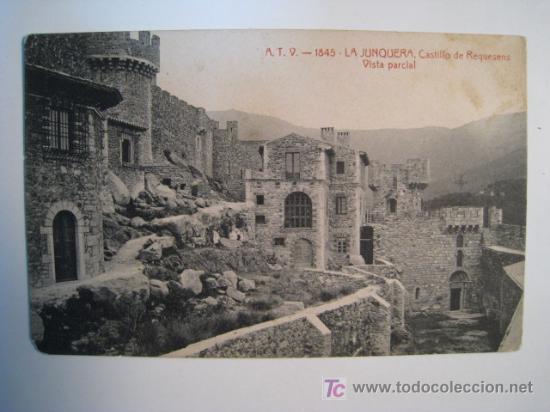 Postales: LA JUNQUERA (JONQUERA): CASTILLO REQUESENS (ATV) - Foto 1