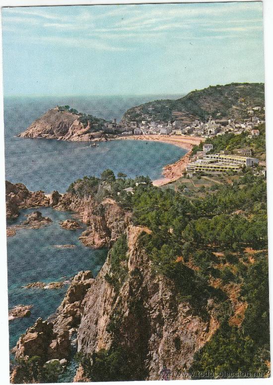 Postales: TOSSA. N&ordm; 9. LA COSTA Y LA VILLA - Foto 1