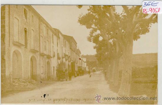 Postkarten: (PS-9051)POSTAL FOTOGRAFICA DE SAN QUINTIN DE MEDIONA-PASEO DE LA CARRETERA