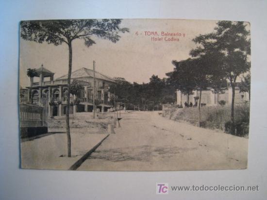 Postales: TONA: BALNEARIO Y HOTEL CODINA (THOMAS 6) - Foto 1