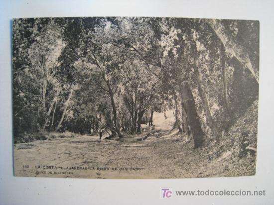 Postales: LLAVANERAS: RIERA DE CAN CABOT (SOLER 182) - Foto 1