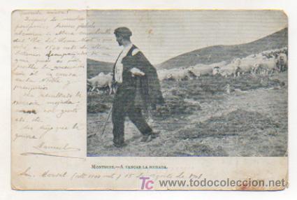 Postais: MONTSENY. A TANCAR LA REMADA.