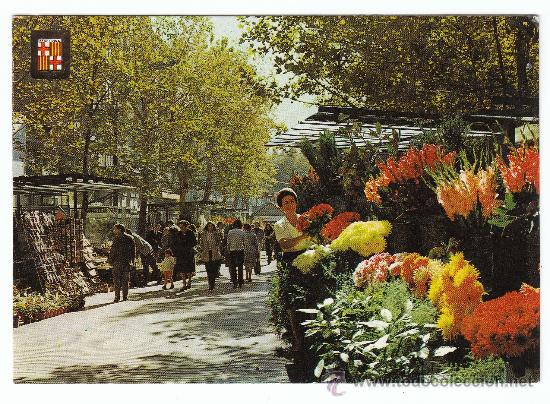 Postales: N&ordm; 305 BARCELONA. LAS RAMBLAS - Foto 1