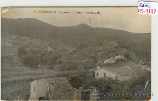 Postkarten: (PS-9189)POSTAL FOTOGRAFICA DE CABRERA-FUENTE DE CASA CARBONELL
