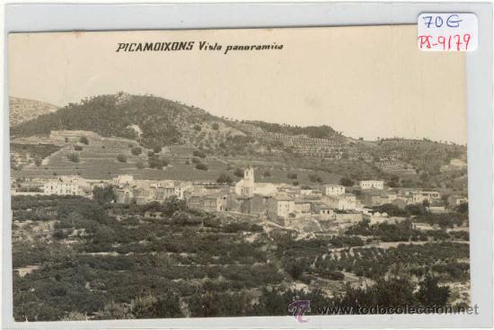 Postcards: (PS-9179)POSTAL FOTOGRAFICA DE PICAMOIXONS(TARRAGONA)-VISTA PANORAMICA