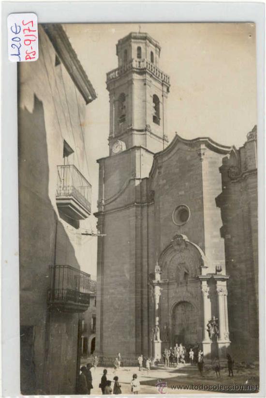 Postkarten: (PS-9175)POSTAL FOTOGRAFICA DE MAYALS(LLEIDA)-PORTADA DE LA IGLESIA