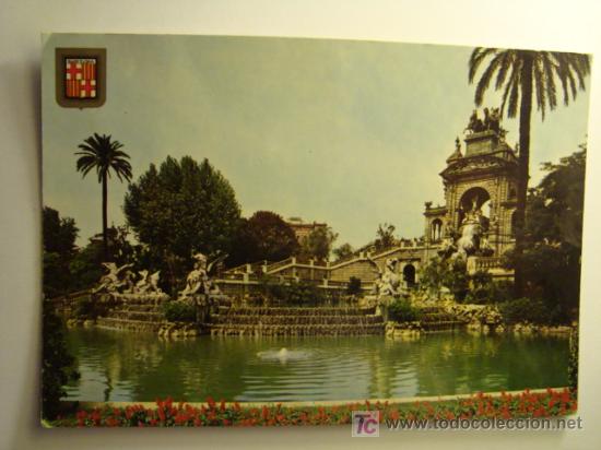 Postales: BARCELONA, CASCADA DEL PARC DE LA CIUDAD - Foto 1