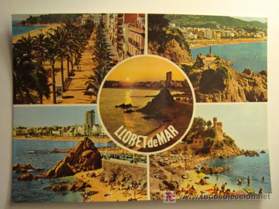 Postales: LLORET DE MAR, COSTA BRAVA - Foto 1