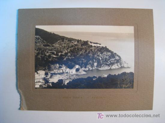 Postales: TAMARIU: ROCA RUBIA (ENMARCADA) - Foto 1