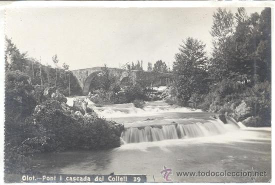 Postales: OLOT PONT I CASCADA DEL COLLELL - Foto 1