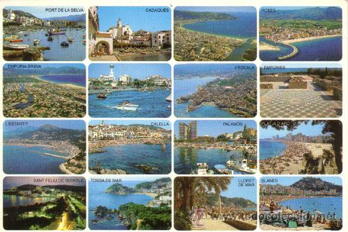 Postales: N&ordm; 9035 POSTAL GERONA COSTA BRAVA - Foto 1