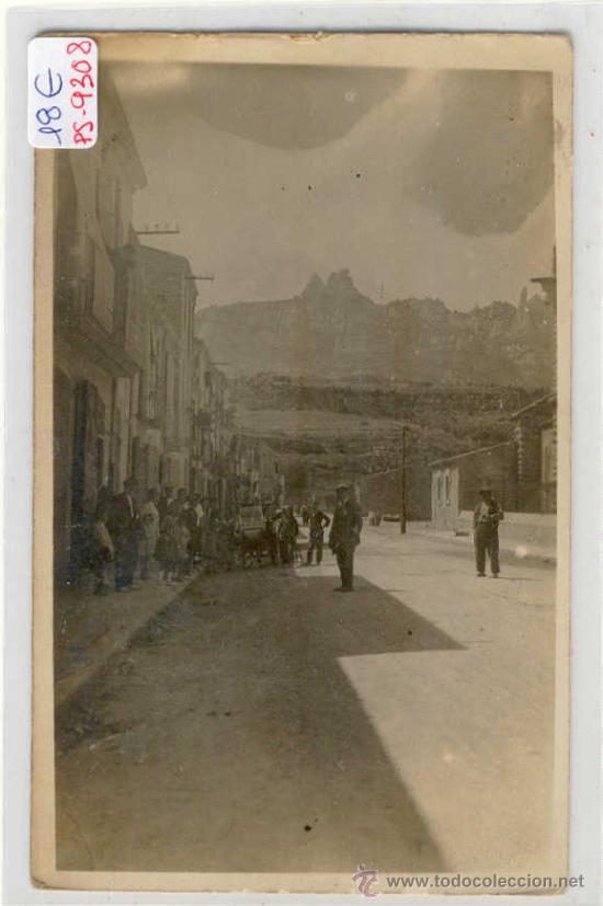Postcards: (PS-9308)POSTAL FOTOGRAFICA DE MONISTROL DE MONTSERRAT-LA BAUMA
