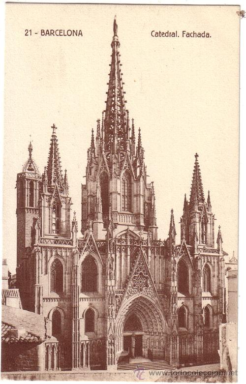 Postales: N&ordm; 716 POSTAL BARCELONA CATEDRAL - Foto 1