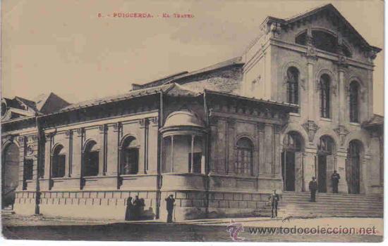 Postkarten: Puigcerd&aacute; - El Teatro