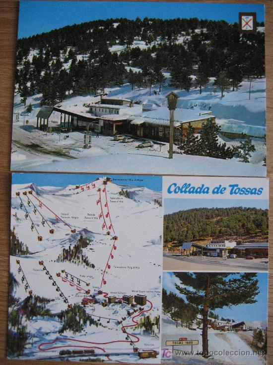 Postales: Collada de Tosas. Gerona. Postales sin circular - Foto 1