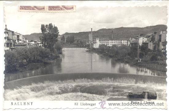 Postales: SALLENT EL LLOBREGAT - Foto 1