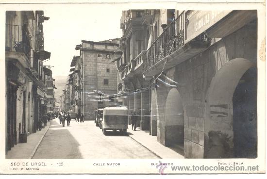 Postales: SEO DE URGEL CARRER MAYOR - Foto 1
