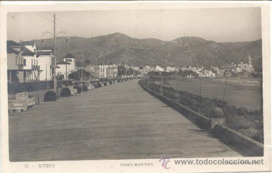 Postales: SITGES PASEO MARITIMO ROISIN - Foto 1