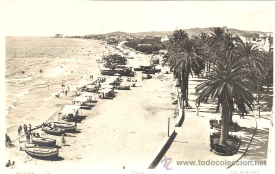 Postales: SITGES PLAYA R GASSO - Foto 1