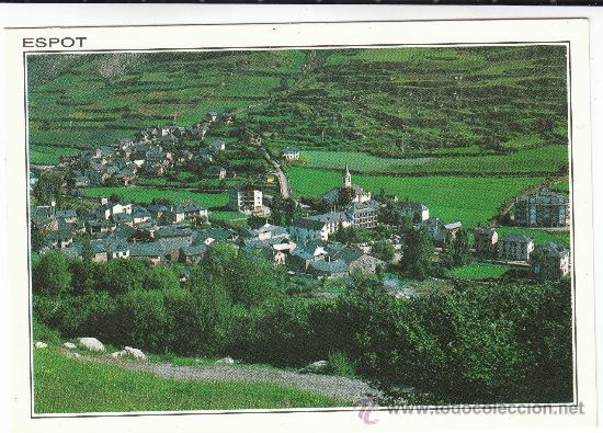 Postales: N&ordm; 193 PIRINEU CATALA. ESPOT. VISTA GENERAL