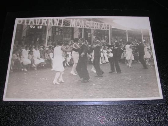 Postkarten: VALLVIDRERA - ESBART FOLKLORE DEL BALL DEL RAM DE SANT CUGAT DEL VALLES - FOTOGRAFICA , 1929