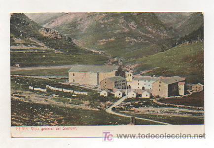 Cartes Postales: NURIA. VISTA GENERAL DEL SANTUARI. (THOMAS).
