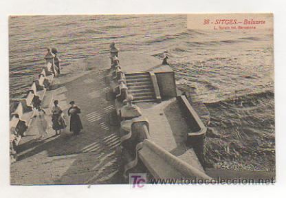 Postales: SITGES. BALUARTE. (L. ROISIN). - Foto 1