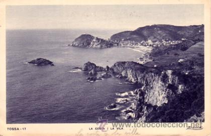 Postales: N&ordm; 1386 POSTAL TOSSA LA COSTA - Foto 1