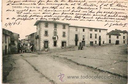 Postales: POSTAL TARADELL PLA&Ccedil;A DE LES ERES - Foto 1