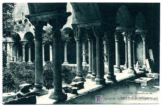 Postales: GERONA, CLAUSTRES DE SANT PERE DE GALLIGANS,     P25096 - Foto 1