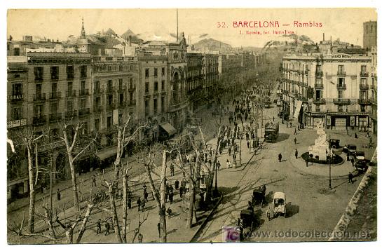 Postales: BARCELONA, RAMBLAS,   P25178 - Foto 1