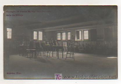 Postkarten: COLEGIO DE JES&Uacute;S MAR&Iacute;A. SAN GERVASIO. SALA DE DIBUJO. (FOT. BAN&Uacute;S).