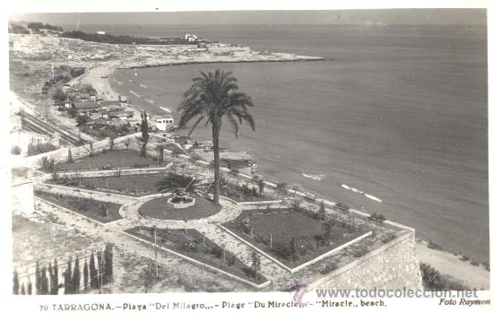 Postales: TARRAGONA PLAYA DEL MILAGRO - Foto 1