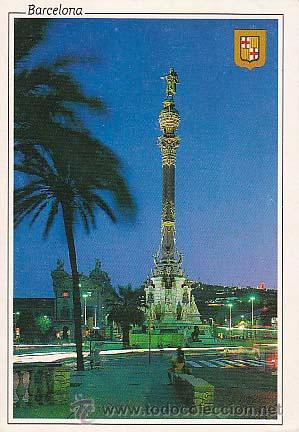Postales: Barcelona, monumento a Col&oacute;n - Foto 1