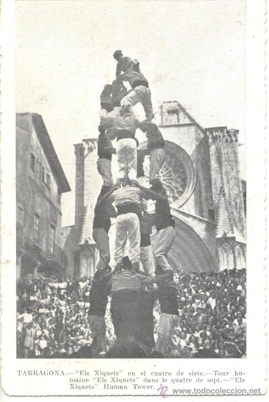 Postales: TARRAGONA ELS XIQUETS - Foto 1