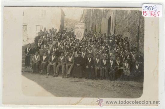 Postcards: (PS-9665)POSTAL FOTOGRAFICA DE ???-CONGRAGACIO DE SANTA MARIA