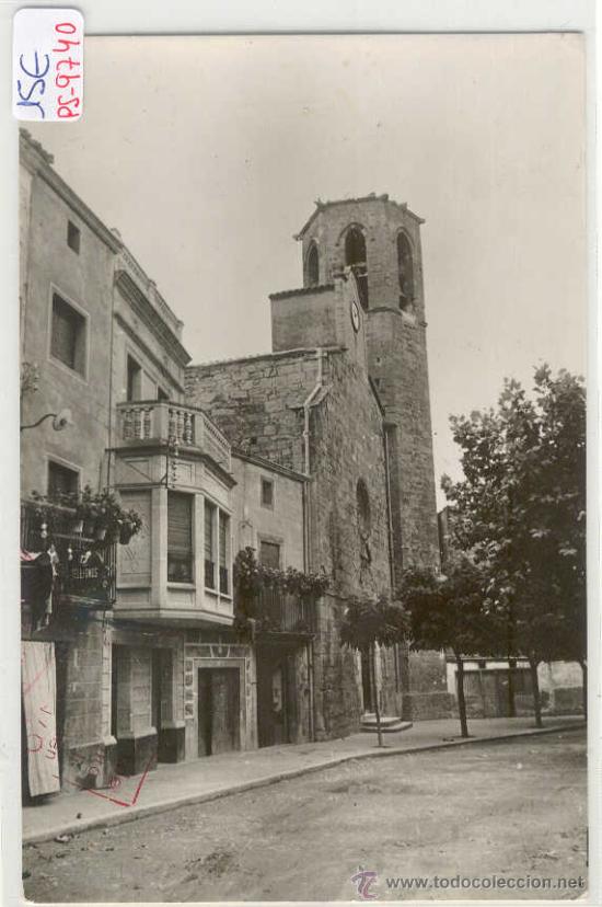 Postales: (PS-9740)POSTAL DE CASTELLSERA(LLEIDA)-ESGLESIA PARROQUIAL