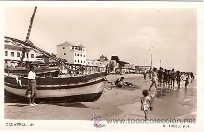 Postales: POSTAL CALAFELL BA&Ntilde;OS - Foto 1