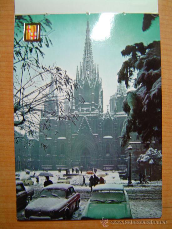 Postales: LIBRITO POSTALES BARCELONA NEVADA - Foto 7